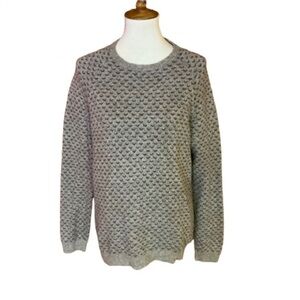 American Eagle Grandpa vibes crew neck sweater